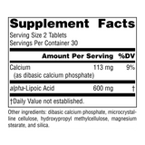 Source Naturals, Alpha Lipoic Acid, 300 Mg, 60 Time Release Tablets