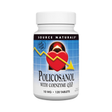 Source Naturals, Policosanol with Coenzyme Q10, 10 Mg, 120 Tablets
