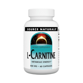 Source Naturals, L-Carnitine, 500 Mg, 60 Capsules