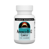 Source Naturals, Advanced B-12 Complex, 5 Mg, 30 Lozenge