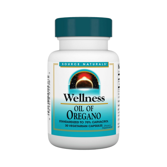 Source Naturals, Wellness Oil of Oregano, 30 Vegetarian Capsules