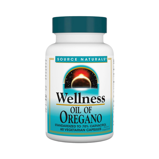 Source Naturals, Wellness Oil of Oregano, 60 Vegetarian Capsules