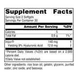 Source Naturals, Hyaluronic Acid, Injuv, 70 Mg, 60 Softgels