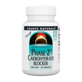 Source Naturals, Phase 2 Carbohydrate Blocker, 500 Mg, 60 Tablets