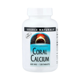 Source Naturals, Coral Calcium, 600 Mg, 120 Tablets