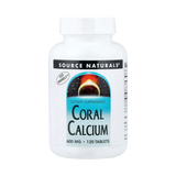 Source Naturals, Coral Calcium, 600 Mg, 120 Tablets
