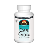 Source Naturals, Coral Calcium, 600 Mg, 240 Tablets