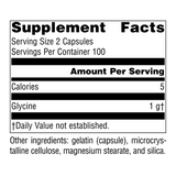 Source Naturals, Glycine, 500 Mg, 200 Capsules