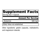 Source Naturals, L-Glutamine, 500 Mg, 50 Capsules