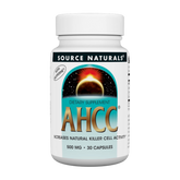 Source Naturals, AHCC® with BioPerine®, 500mg, 30 Capsule