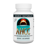 Source Naturals, AHCC® with BioPerine®, 500mg, 60 Capsule