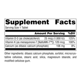 Source Naturals, Vitamin K2 + D3, 100 Mcg, 60 Tablets