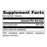 Source Naturals, Alpha Lipoic Acid, 600 Mg, 120 Capsules