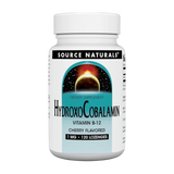 Source Naturals, HydroxoCobalamin, Vitamin B12, Cherry , 1 mg, 120 Lozenges