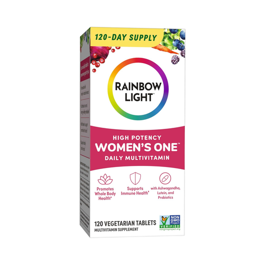 Rainbow Light, Women's One Daily Multivitamin, High Potency, 120 Vegetarian Tablets