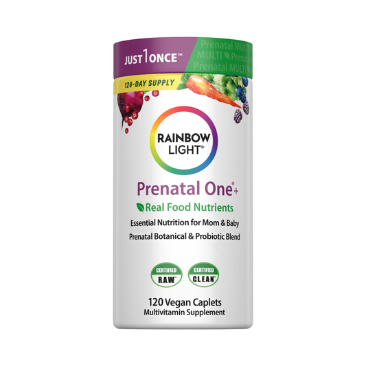Rainbow Light, Prenatal One + Real Food Nutrients, 120 Vegan Tablets