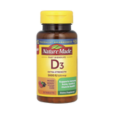 Nature Made, Fast Dissolve D3, Mixed Berry, 125 mcg (5,000 IU), 70 Tablets