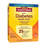 Nature Made, Daily Diabetes Health, 30 Packets