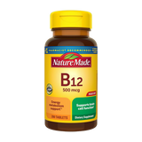 Nature Made, Vitamin B12, 500 mcg, 200 Tablets