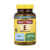 Nature Made, Vitamin E, 450 mg (1,000 IU), 60 Softgels
