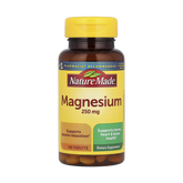 Nature Made, Magnesium, 250 mg, 100 Tablets