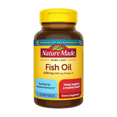 Nature Made, Burp Less Fish Oil Omega 3, 1200 mg, 60 Softgels