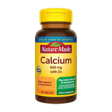 Nature Made, Calcium 600 mg with Vitamin D3, 60 Tablets
