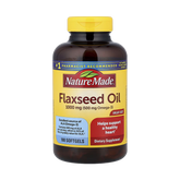 Nature Made, Flaxseed Oil, 1,000 mg, 180 Softgels