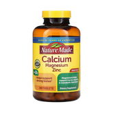 Nature Made, Calcium Magnesium Zinc with Vitamin D3, 300 Tablets