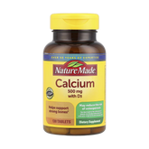 Nature Made, Calcium with D3, 130 Tablets