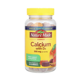 Nature Made, Calcium with Vitamin D3 Gummies, Cherry, Orange & Strawberry, 80 Gummies