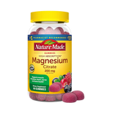 Nature Made, High Absorption Magnesium Citrate, 200 mg, 60 Gummies
