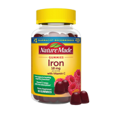Nature Made, Iron with Vitamin C, 18 mg, 60 Gummies