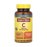 Nature Made, Vitamin C with Rose Hips, 500 mg, 130 Caplets