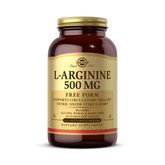 Solgar, L-Arginine, Free Form, 500 Mg, 250 Vegetable Capsules