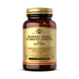 Solgar, Bilberry Ginkgo Eyebright Complex Plus Lutein, 60 Vegetable Capsules