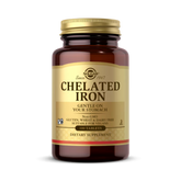 Solgar, Chelated Iron, 25 Mg, 100 Tablets