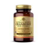 Solgar, Cranberry with Vitamin C, Naturally Sourced, 60 Vegetable Capsules