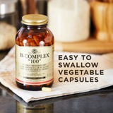Solgar, B Complex "100", 250 Vegetable Capsules