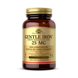 Solgar, Gentle Iron, 25 Mg, 90 Vegetable Capsules