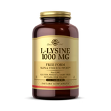 Solgar, L-Lysine, Free Form, 1,000 Mg, 250 Tablets