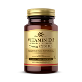 Solgar, Vitamin D3, 55 Mcg (2,200 IU), 50 Vegetable Capsules