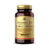Solgar, Vitamin D 3 (Cholecalciferol), 25 Mcg (1,000 IU), 250 Softgels