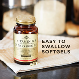 Solgar, Vitamin D 3 (Cholecalciferol), 25 Mcg (1,000 IU), 250 Softgels