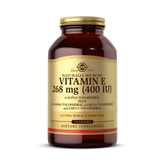 Solgar, Vitamin E, d-Alpha Tocopherol Plus d-Gamma Tocopherol, d-Delta Tocopherol and d-Beta Tocopherol, 268 Mg (400 IU), 250 Softgels
