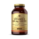 Solgar, Vitamin E, d-Alpha Tocopherol Plus d-Gamma Tocopherol, d-Delta Tocopherol and d-Beta Tocopherol, 268 Mg (400 IU), 250 Softgels
