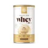 Solgar, Grass Fed Whey To Go, Protein Powder, Vanilla, 11.9 Oz (338 g)