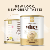 Solgar, Grass Fed Whey To Go, Protein Powder, Vanilla, 2 Lb (936 g)