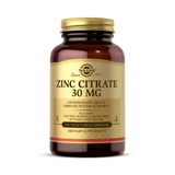 Solgar, Zinc Citrate, 30 Mg, 100 Vegetable Capsules
