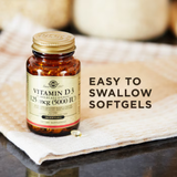 Solgar, Vitamin D3 (Cholecalciferol), 125 Mcg (5,000 IU), 100 Softgels